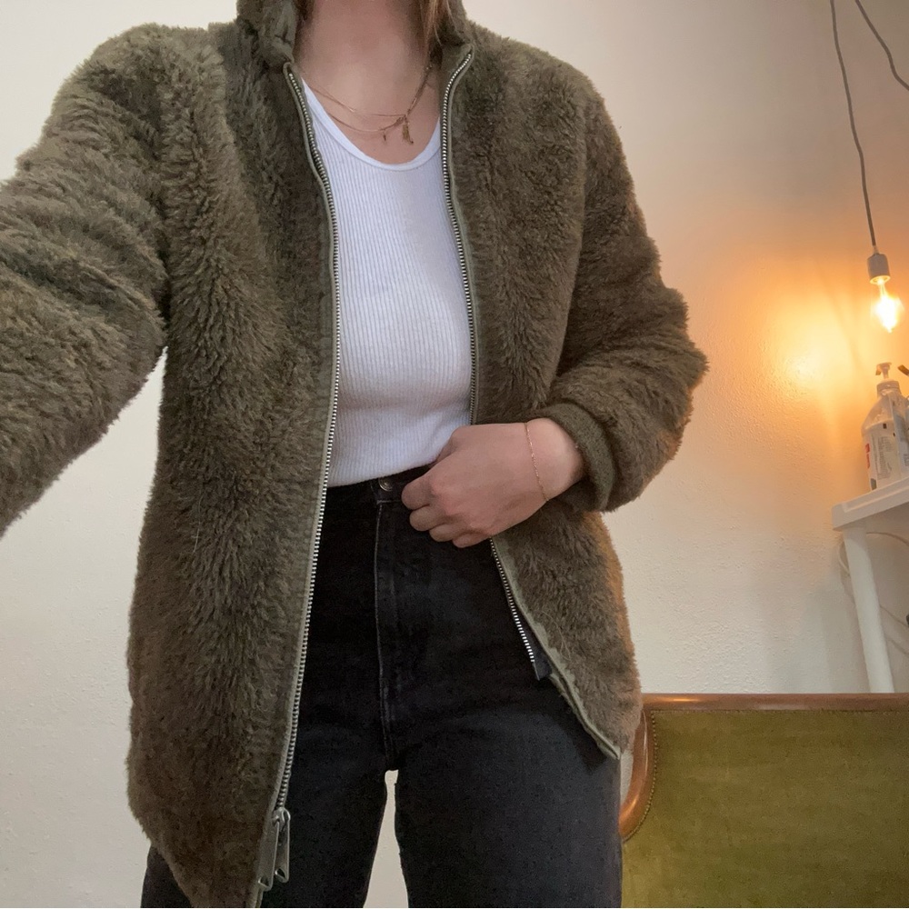 Vintage reversible army jacket